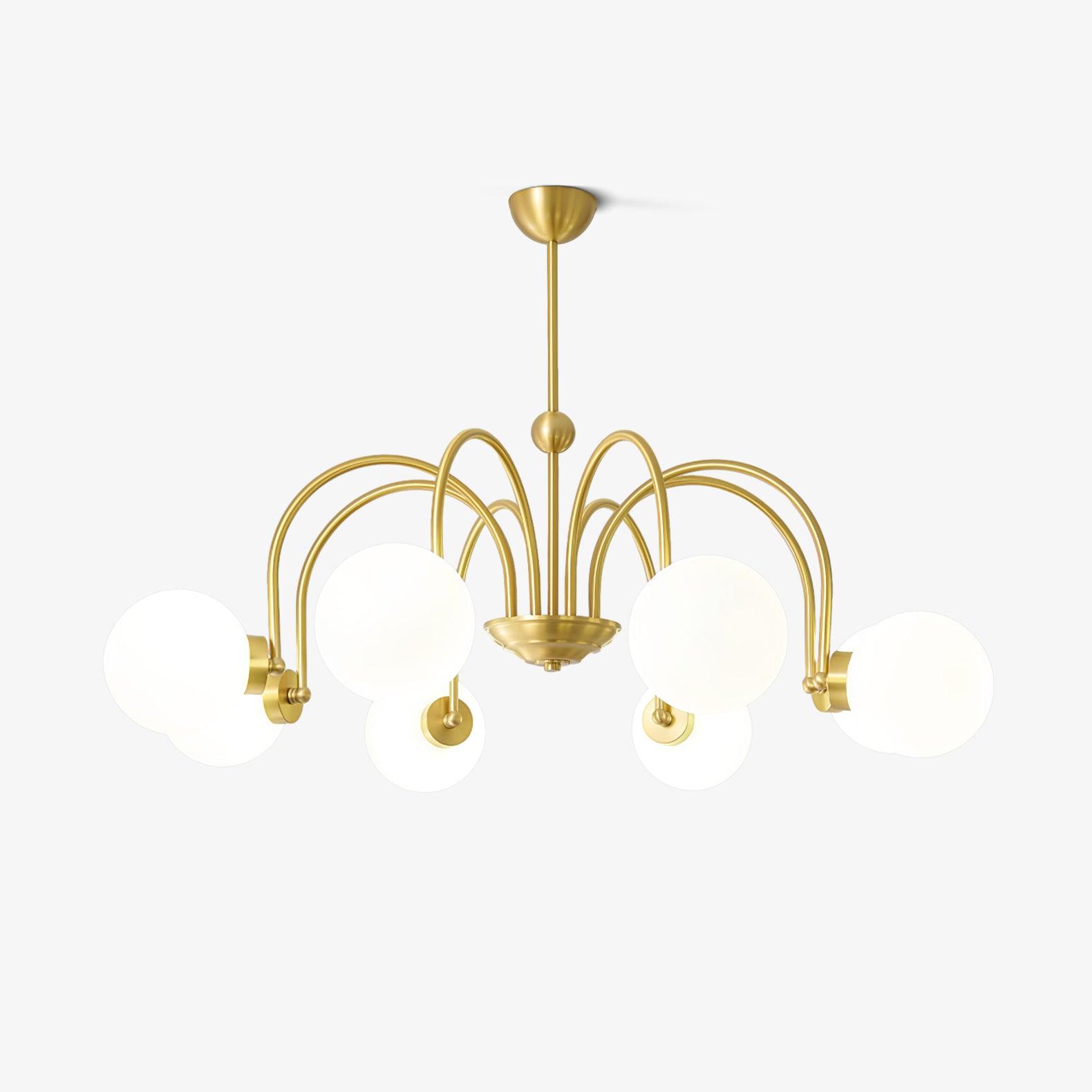 Aurora Luxe Verre Lustre