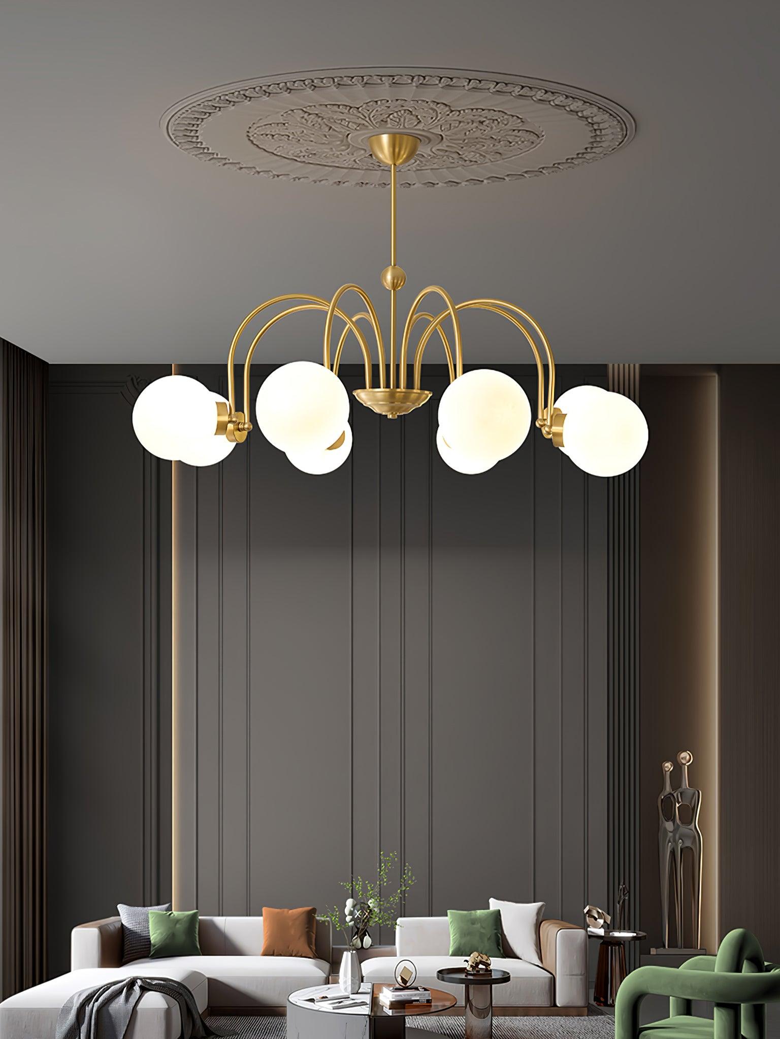 Aurora Luxe Verre Lustre