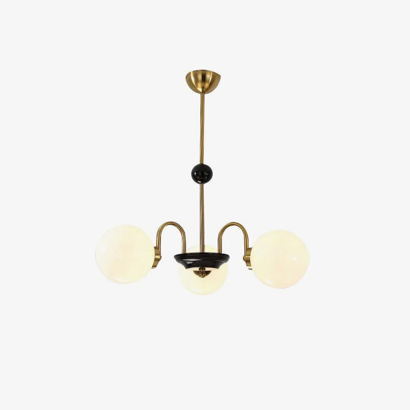 Lustra Lustre Cadre en Tige et Blanc