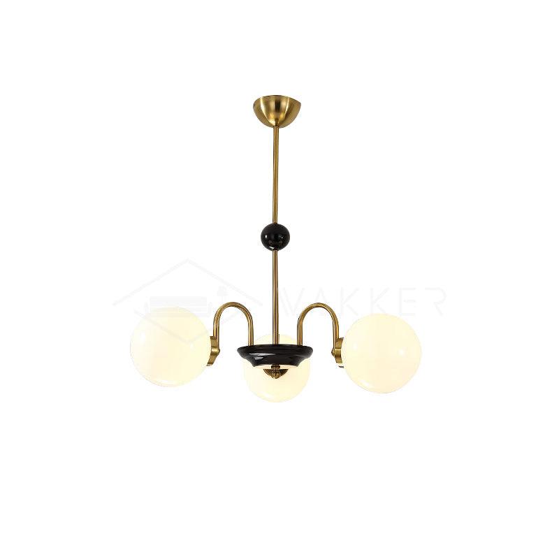 Lustra Lustre Cadre en Tige et Blanc