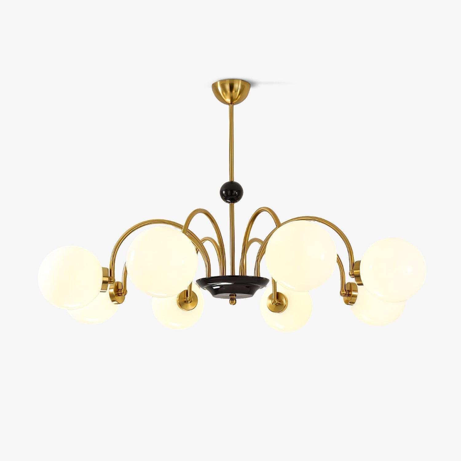 Lustra Lustre Cadre en Tige et Blanc