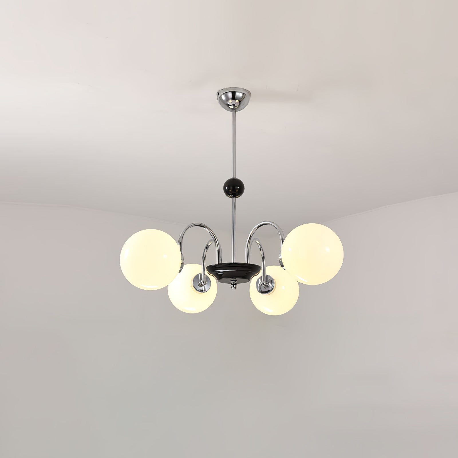 Lustra Lustre Cadre en Tige et Blanc