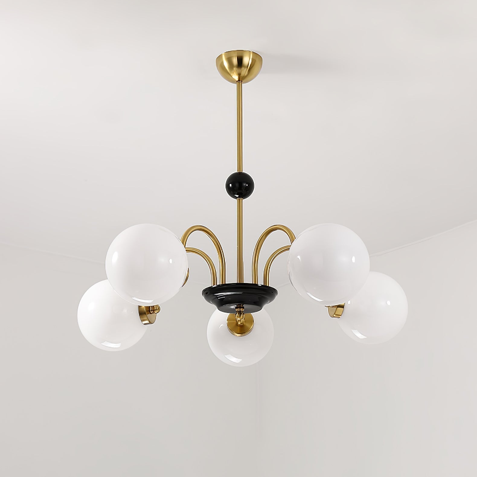 Lustra Lustre Cadre en Tige et Blanc