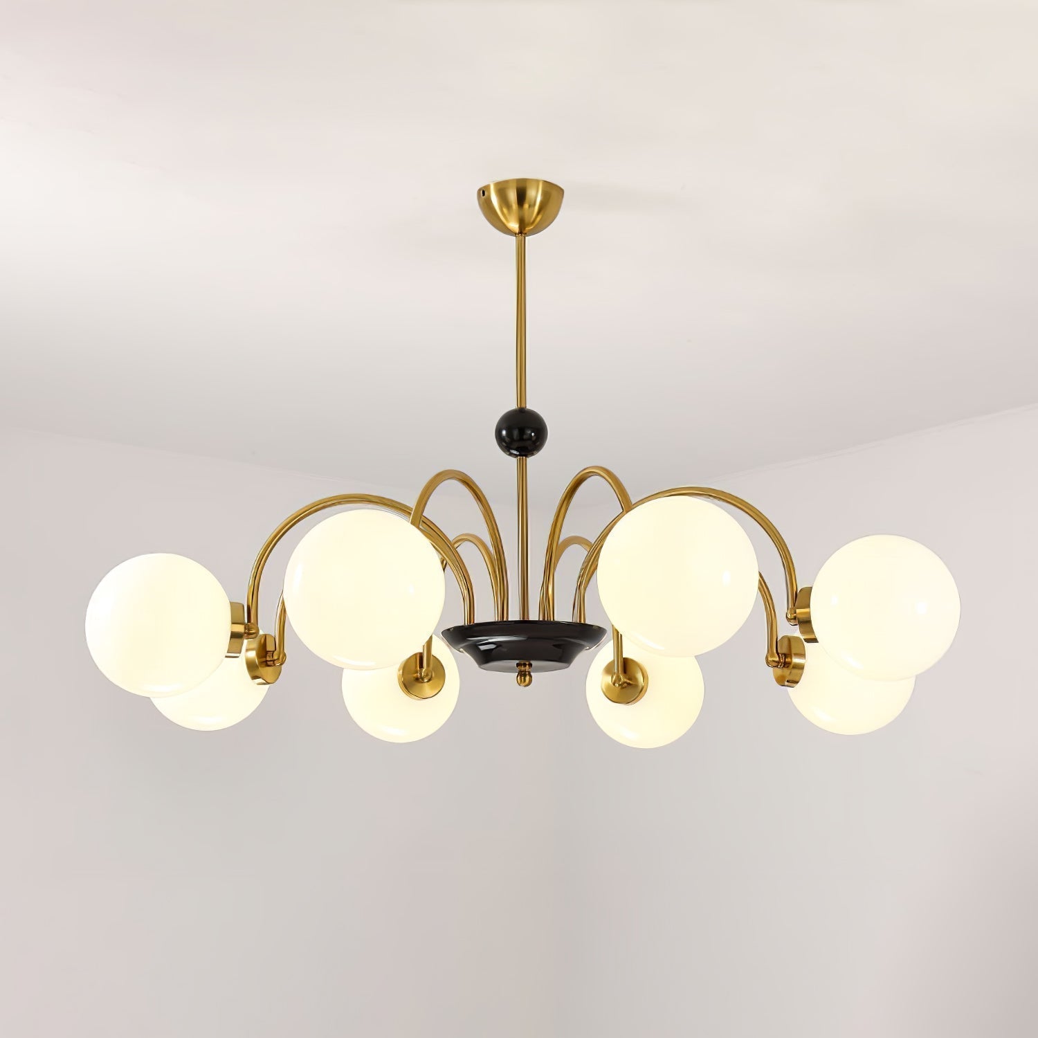 Lustra Lustre Cadre en Tige et Blanc
