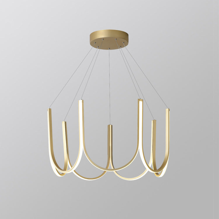 Otheara Lustre Métal LED Minimaliste Moderne