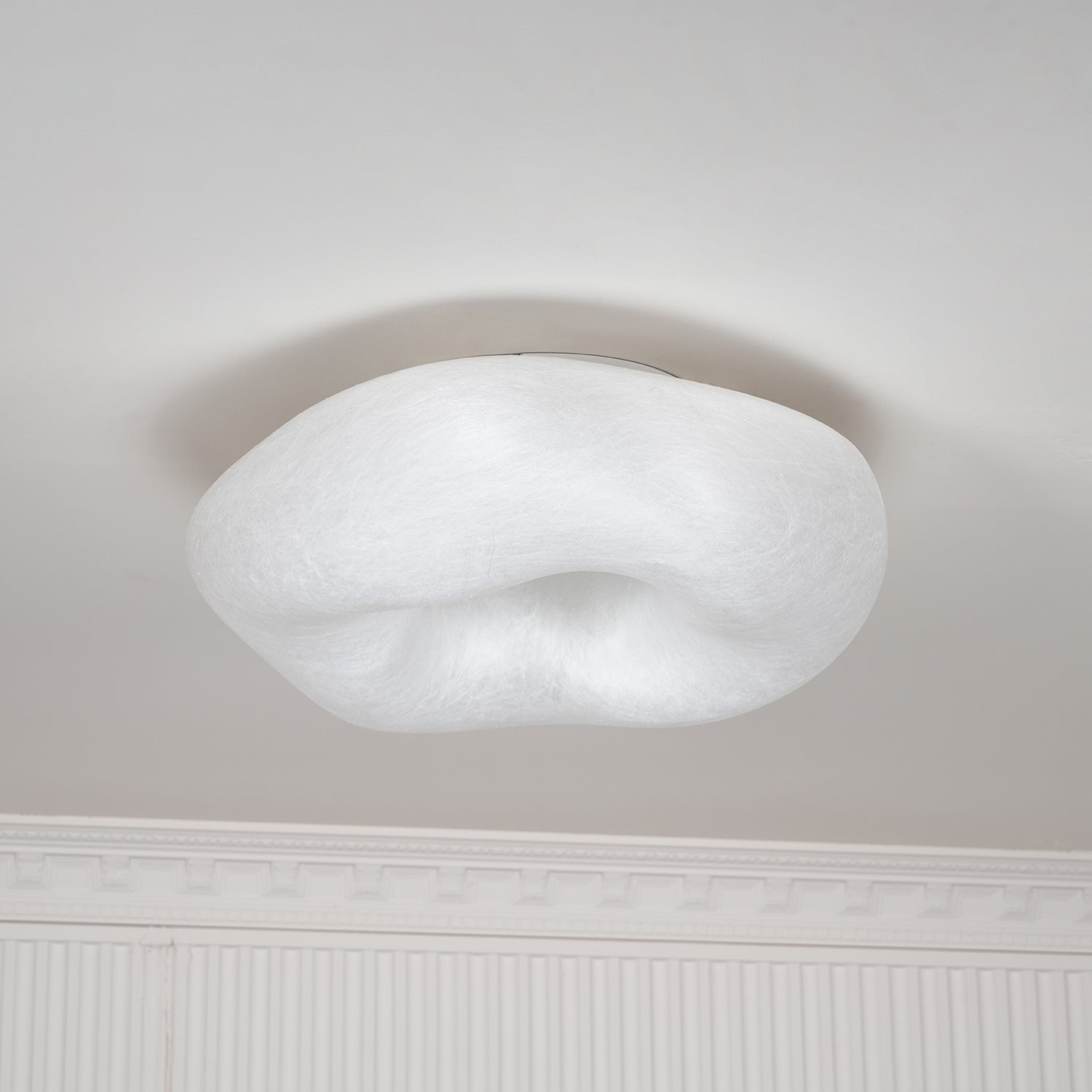 Solara Plafonnier en Forme de Nuage en Soie Élégant