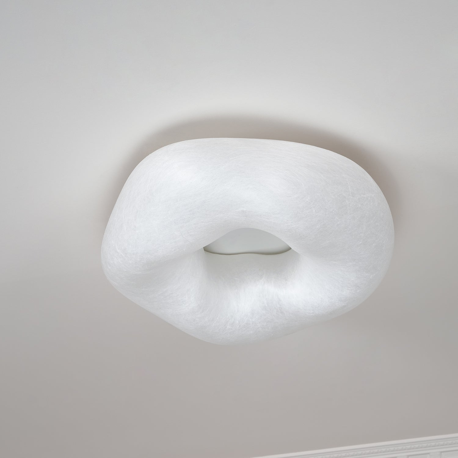 Solara Plafonnier en Forme de Nuage en Soie Élégant