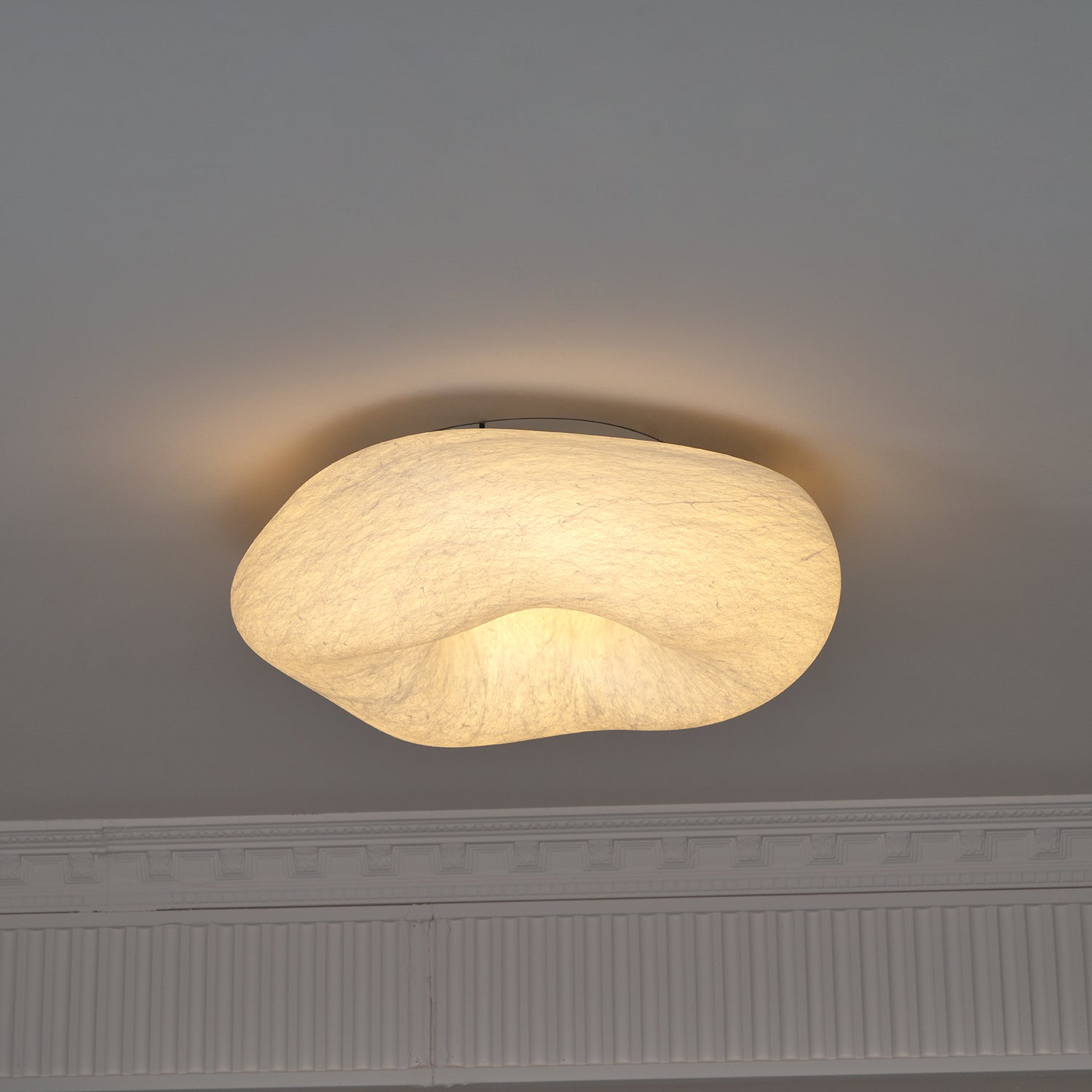 Solara Plafonnier en Forme de Nuage en Soie Élégant