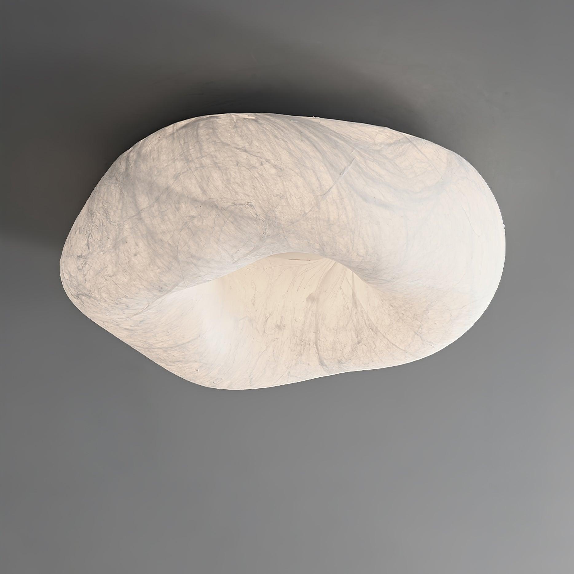 Yunduo Plafonnier Soie Nuage Forme Moderne