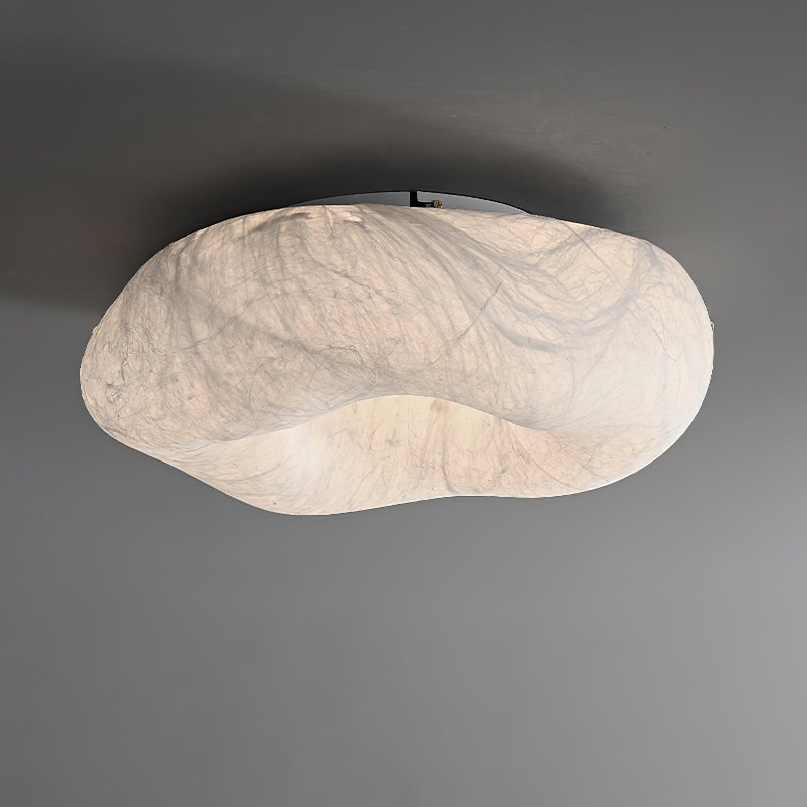 Yunduo Plafonnier Soie Nuage Forme Moderne