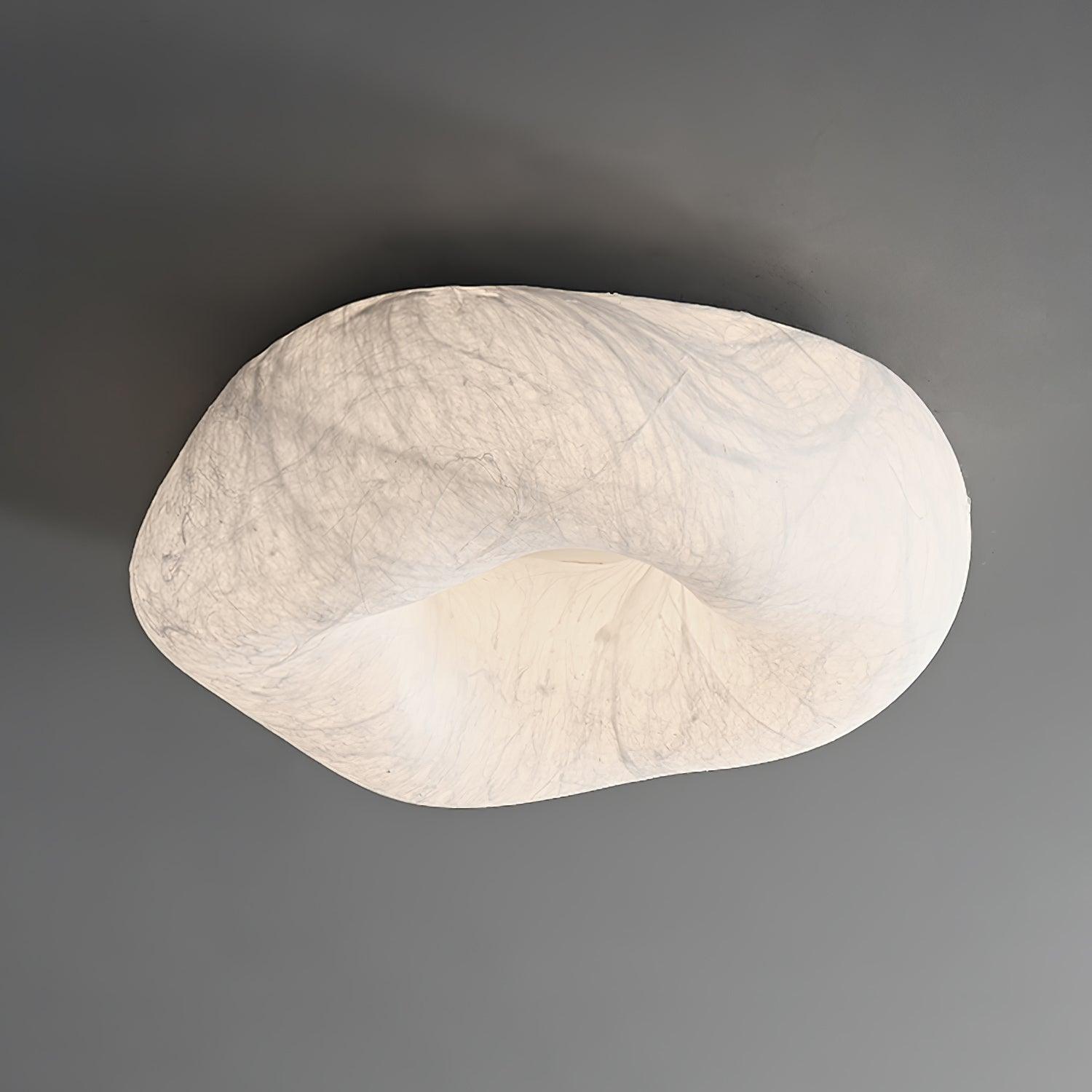 Yunduo Plafonnier Soie Nuage Forme Moderne