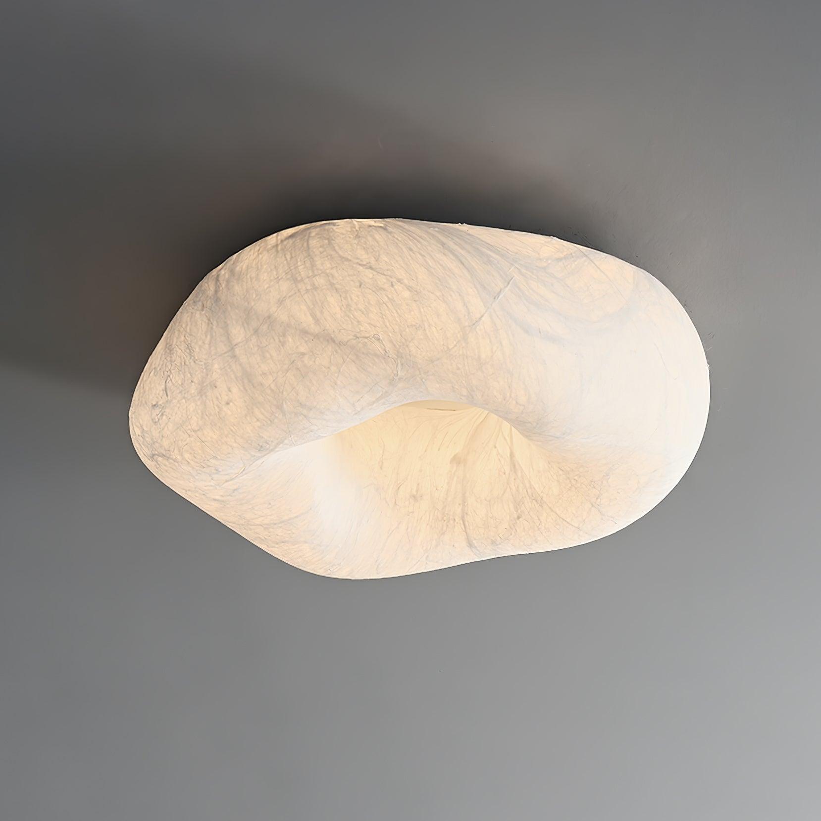 Yunduo Plafonnier Soie Nuage Forme Moderne