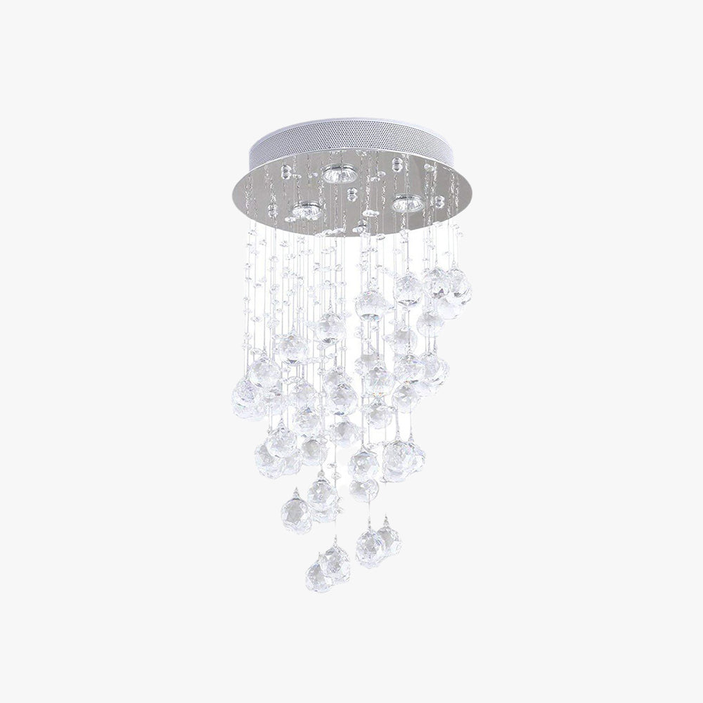 Arisha Intérieur Longues Plafonnier Métal Verre Salon Couloir