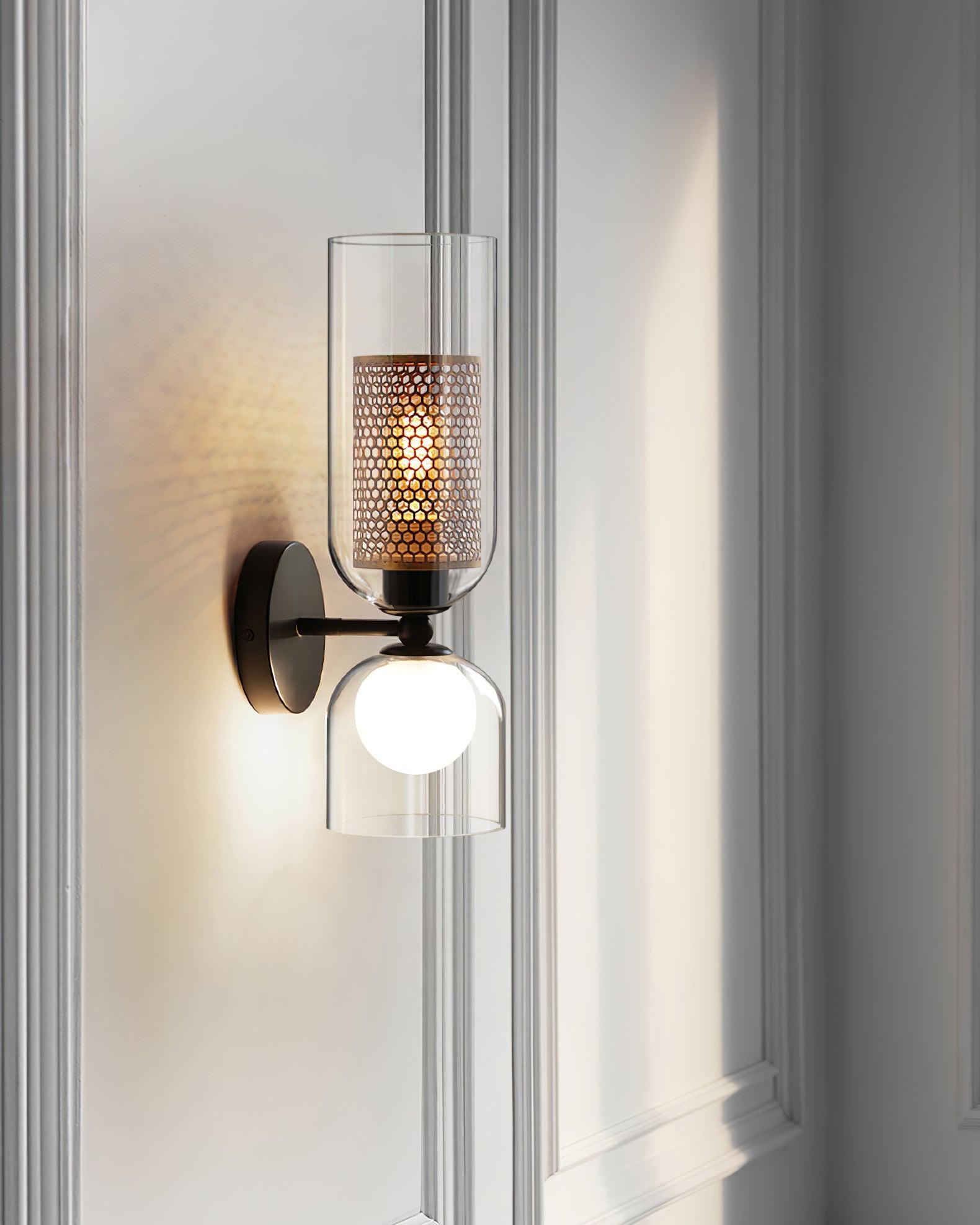 Alvynan Applique Murale en Verre Art Nordique Premium