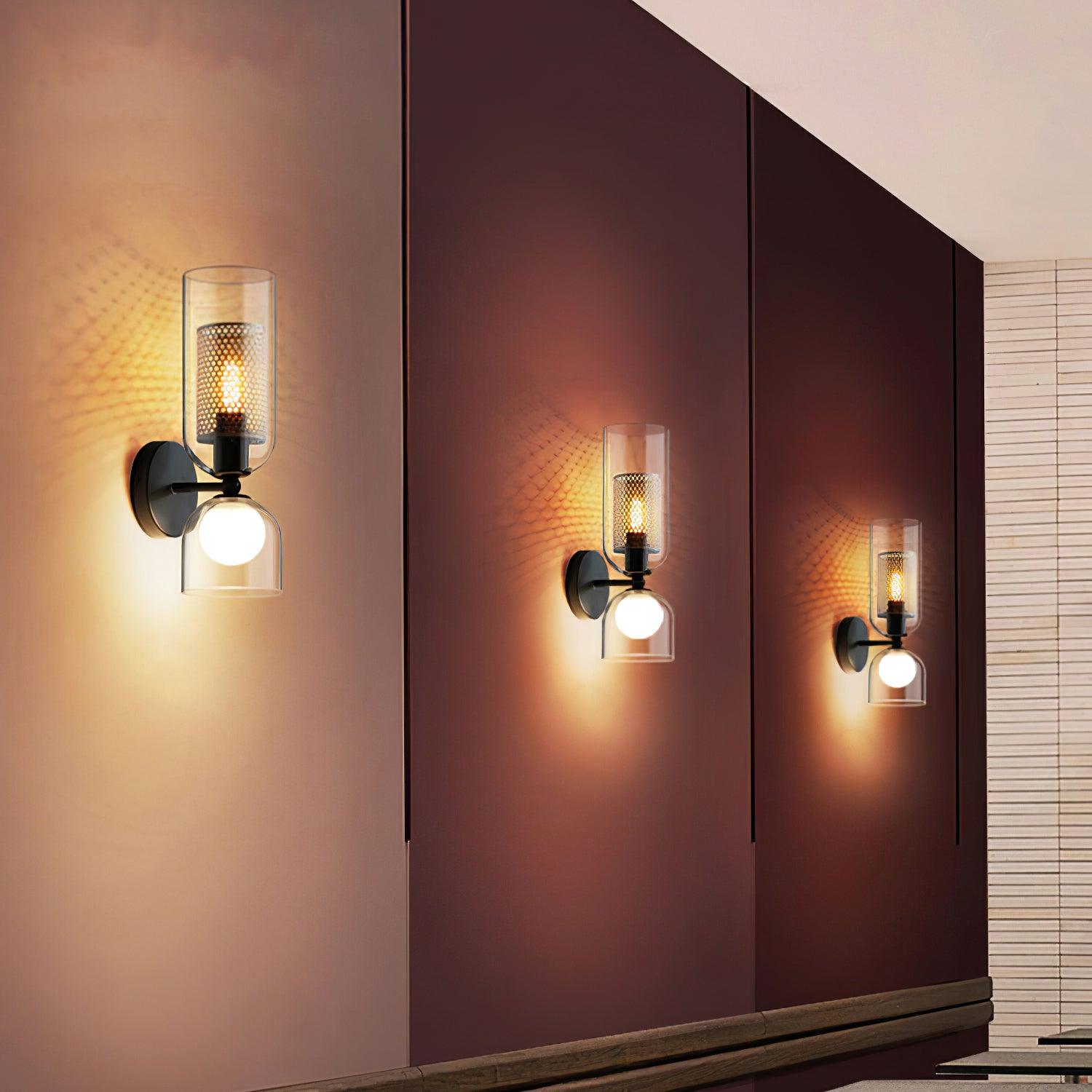 Alvynan Applique Murale en Verre Art Nordique Premium