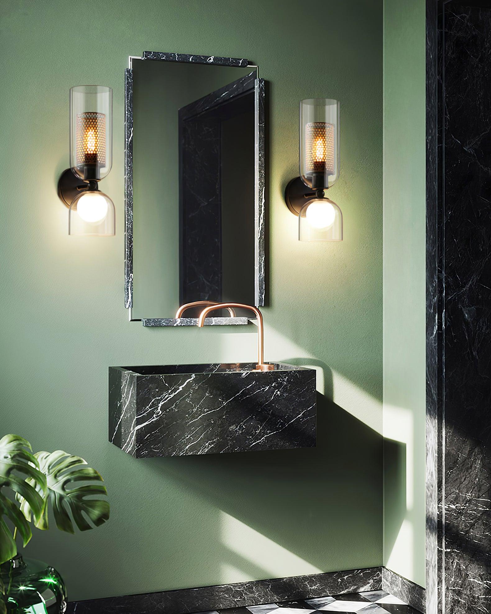 Alvynan Applique Murale en Verre Art Nordique Premium