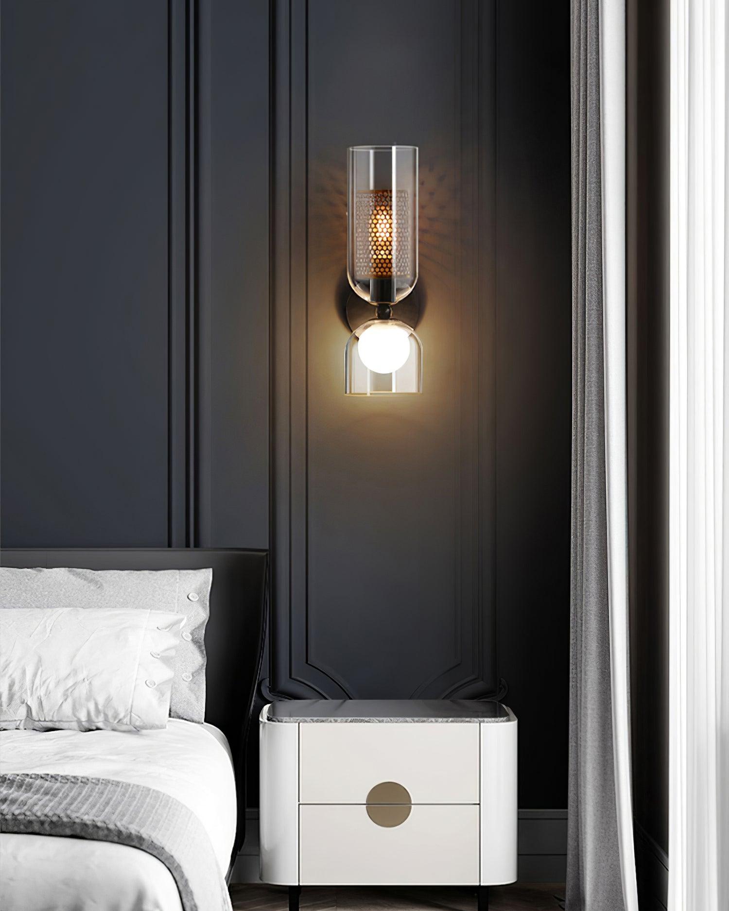 Alvynan Applique Murale en Verre Art Nordique Premium