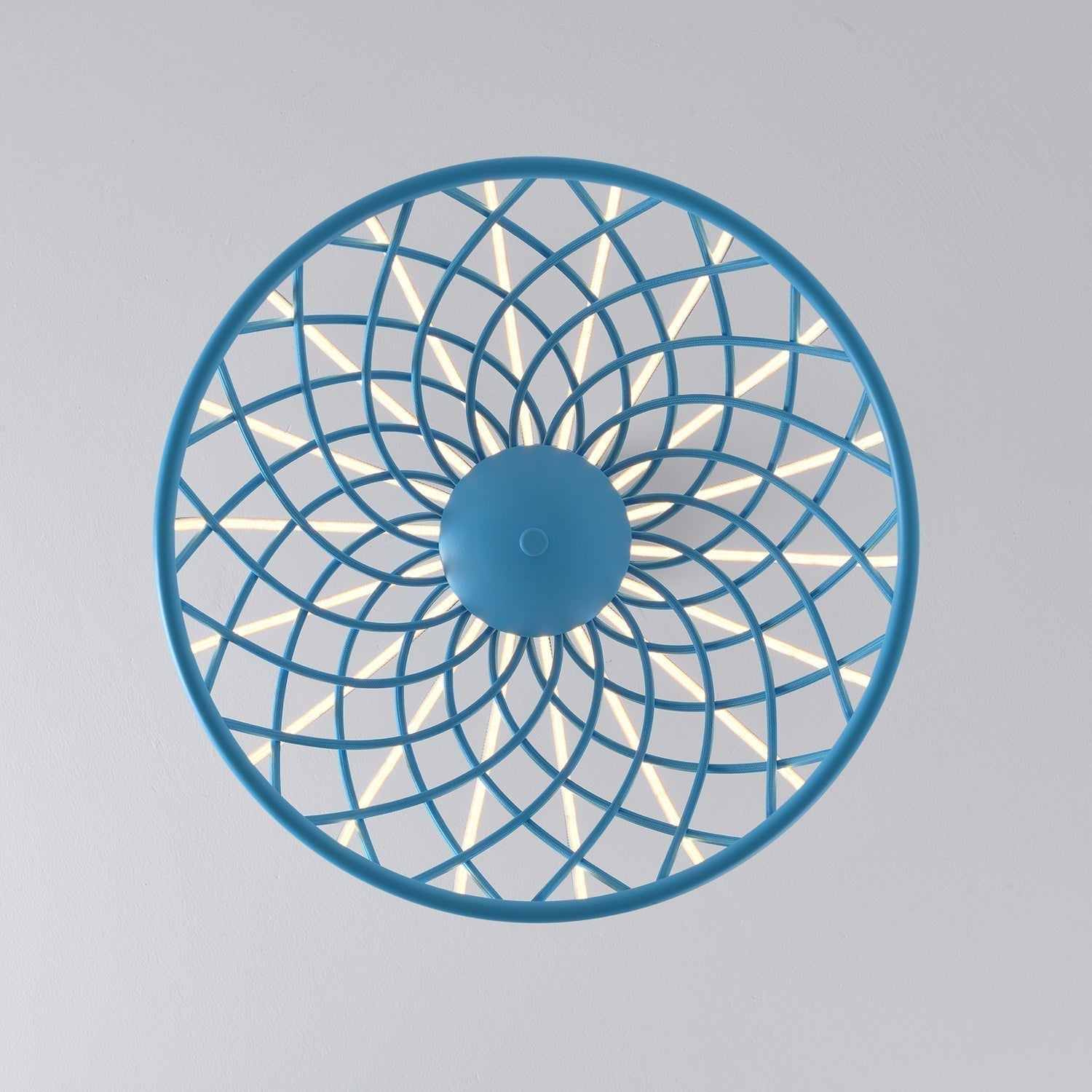 Zeela Suspension Minimaliste Bois et Verre
