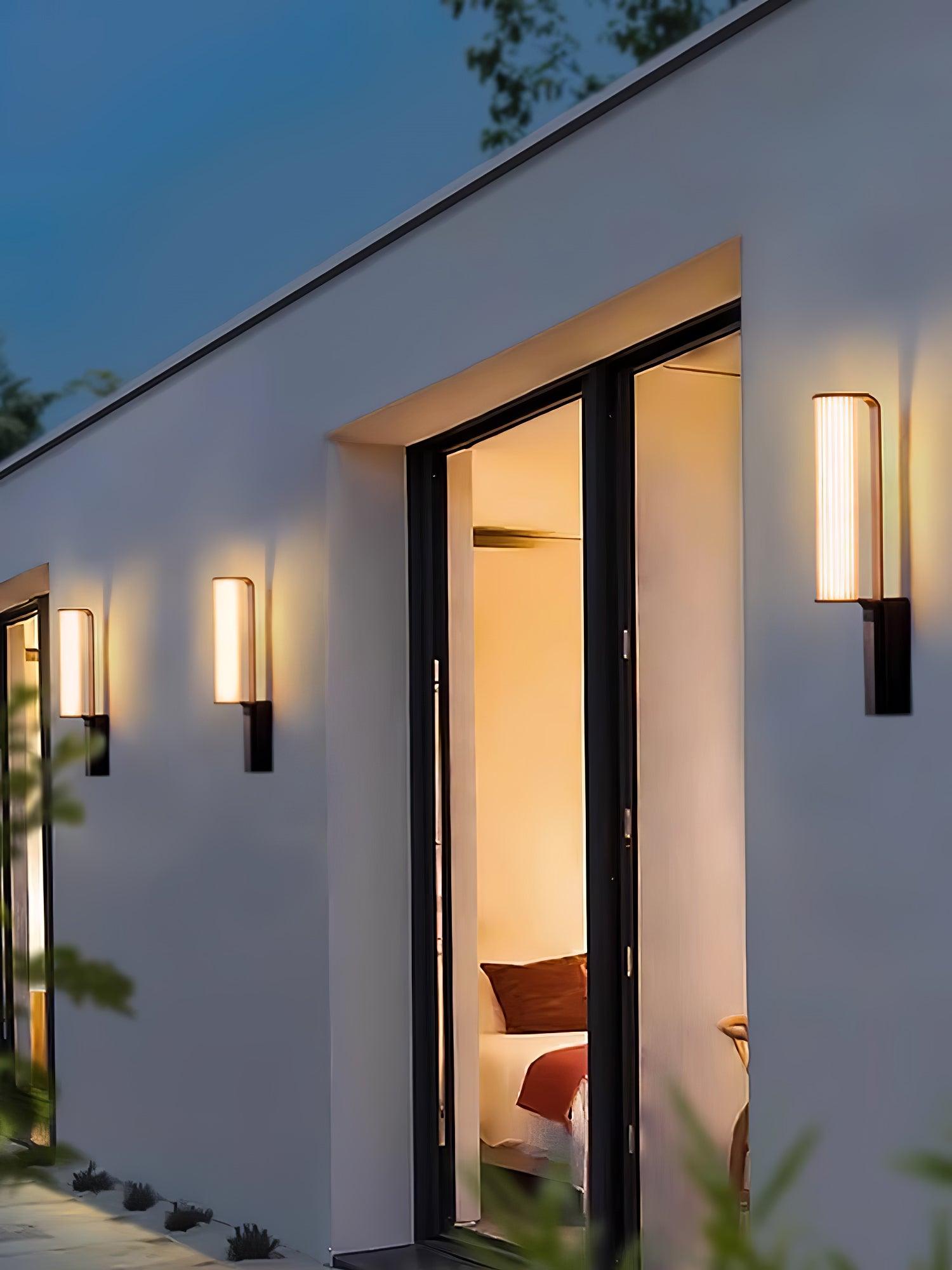 Utalionis Applique LED Arc Unique Éclairage Extérieur