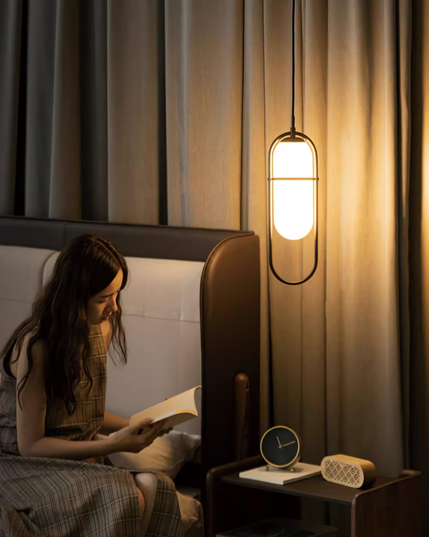 Zesta Lampe Suspendue Verre Rainuré Minimaliste