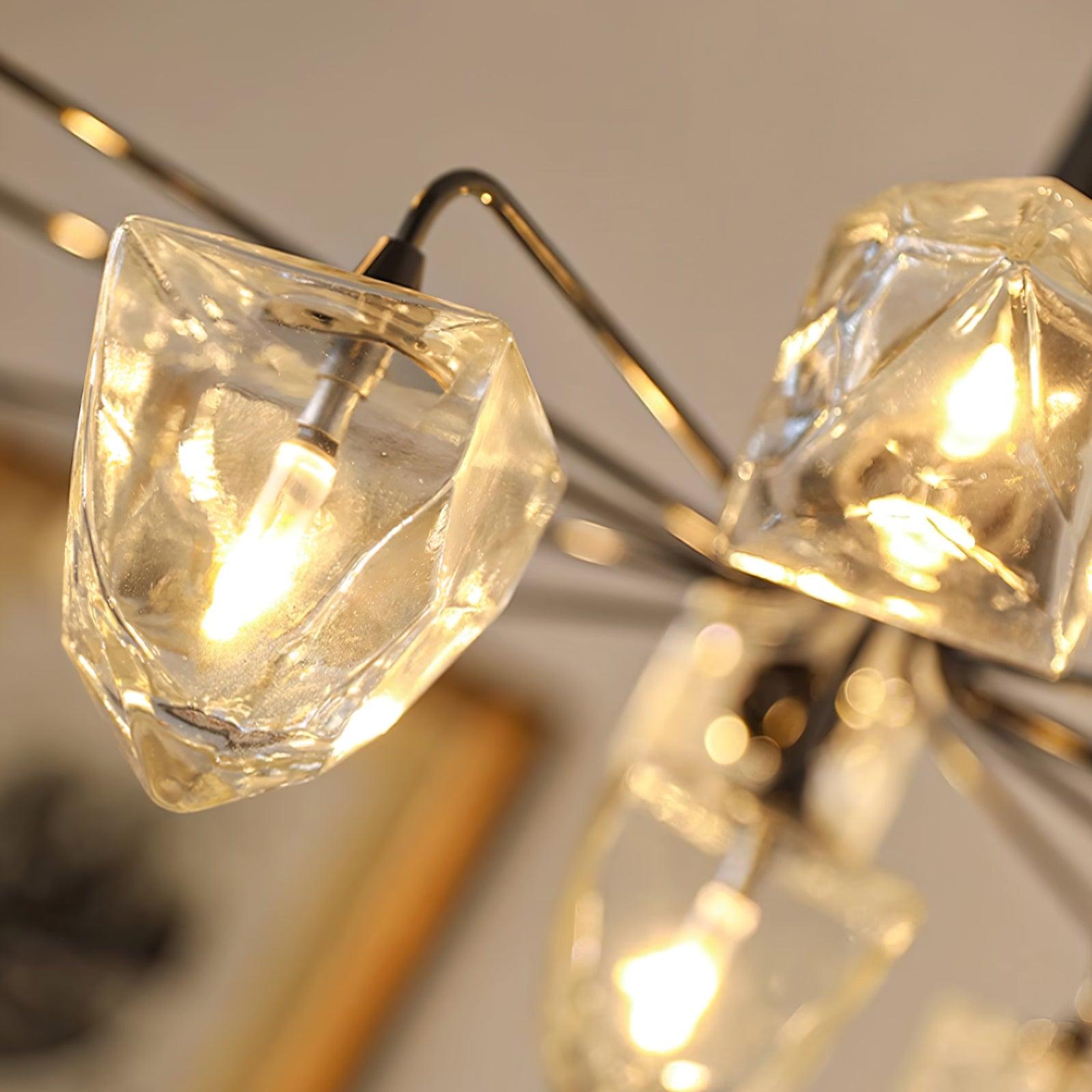 Zevin Lustre Verre Or Élégant