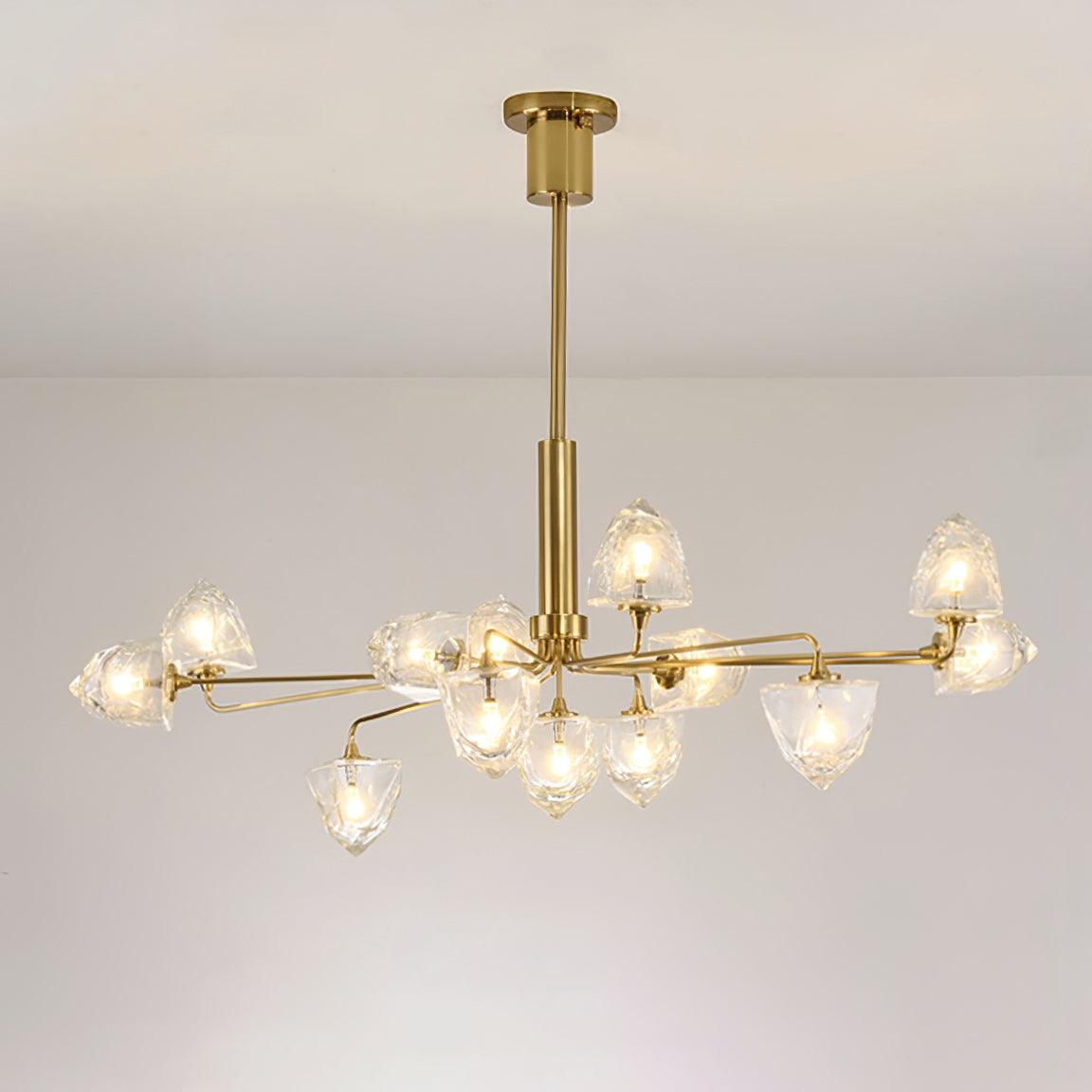 Zevin Lustre Verre Or Élégant