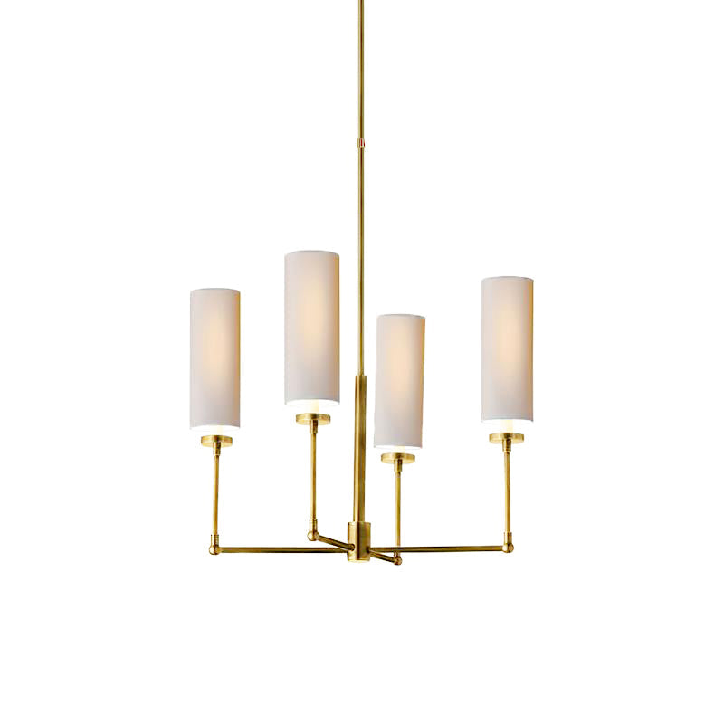 Eraeiel Lustre Laiton Tissu Luxe Postmoderne