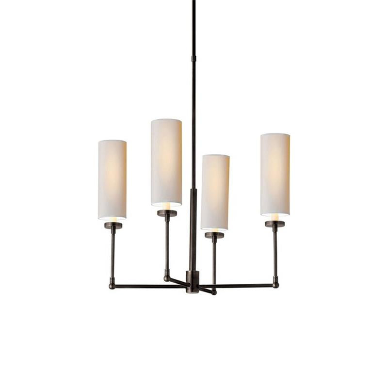 Eraeiel Lustre Laiton Tissu Luxe Postmoderne