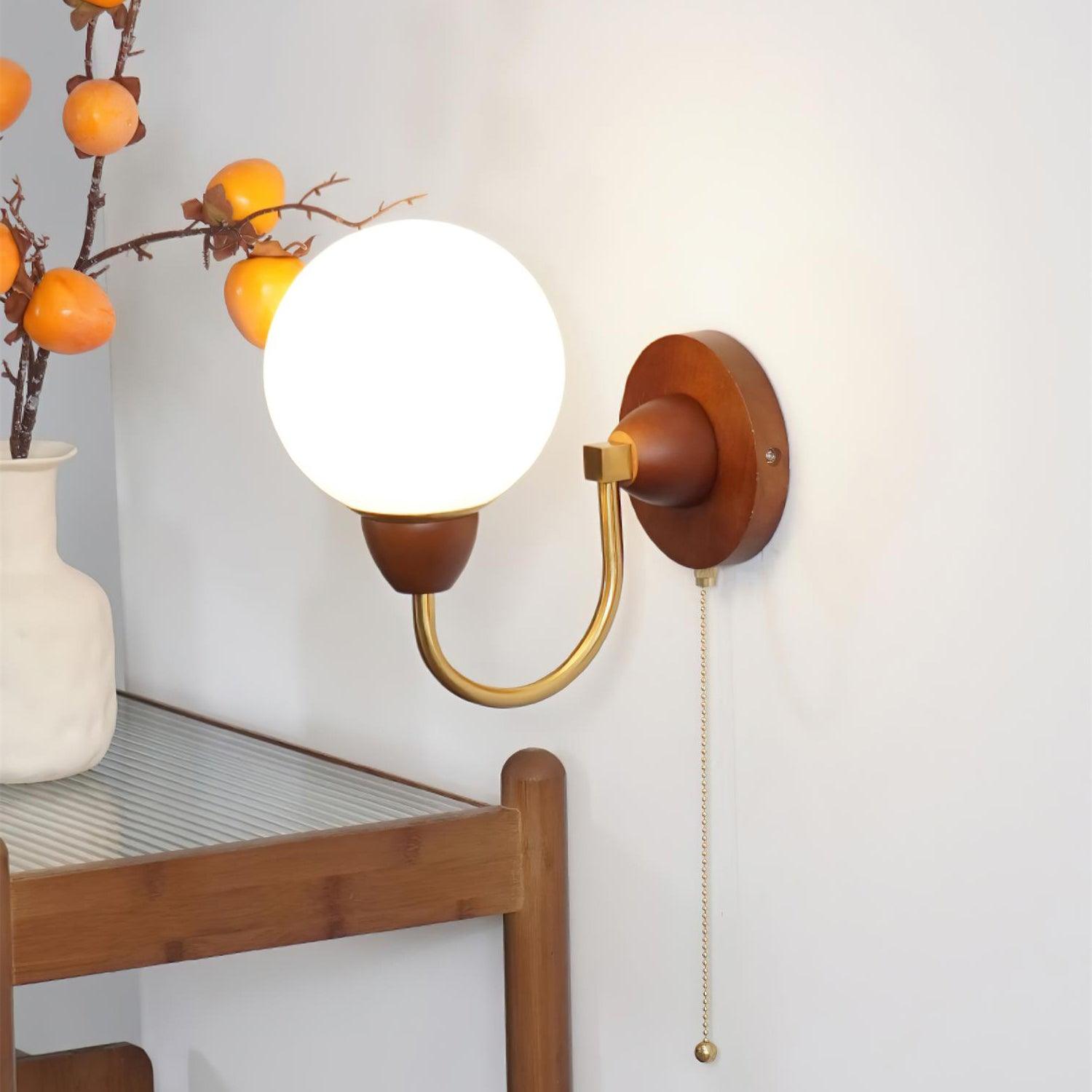 Liora Lampe Murale Bois Métal