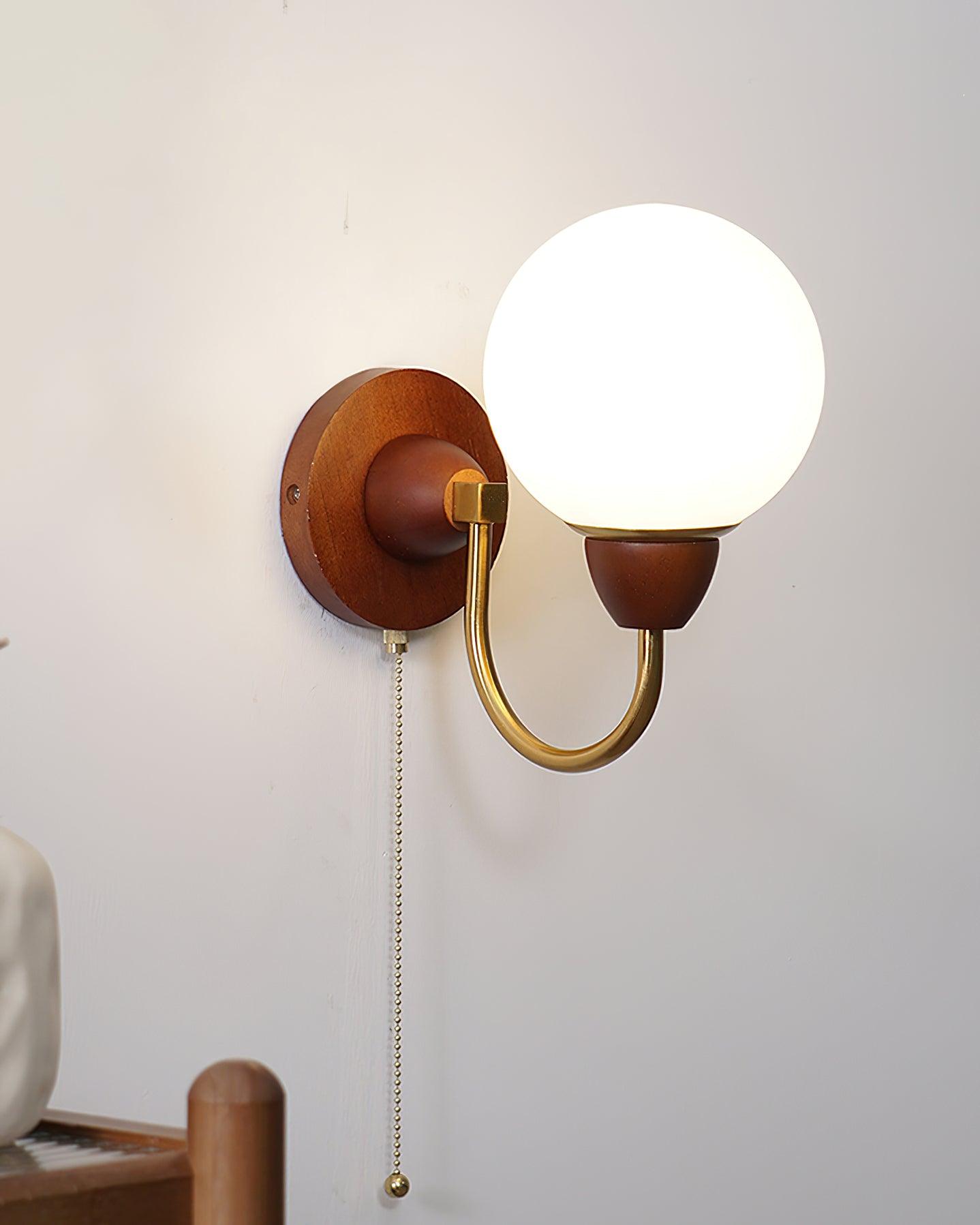 Liora Lampe Murale Bois Métal