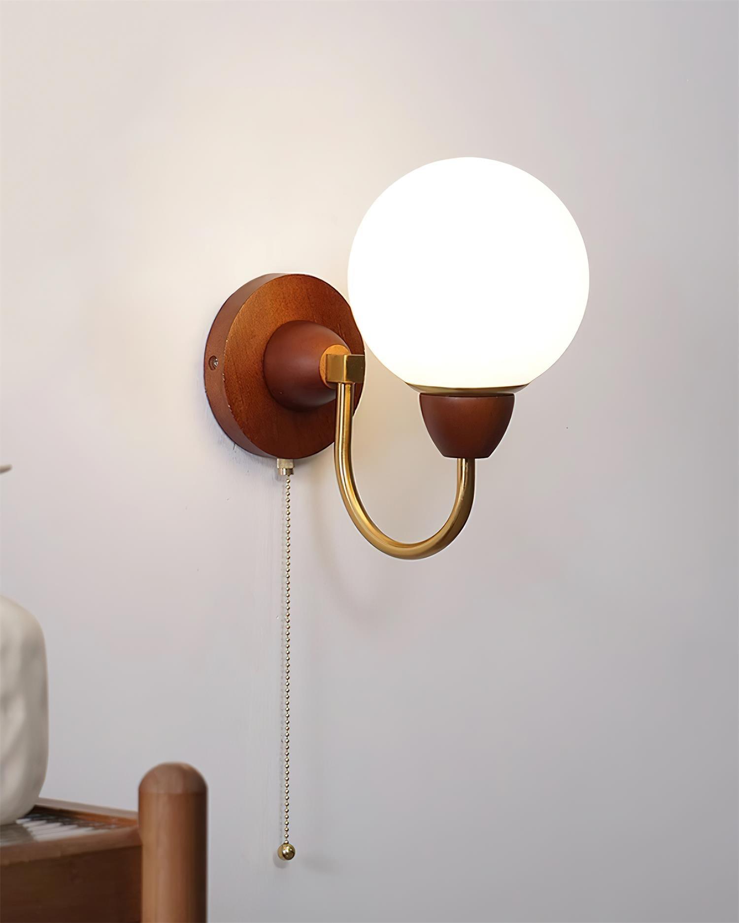 Liora Lampe Murale Bois Métal
