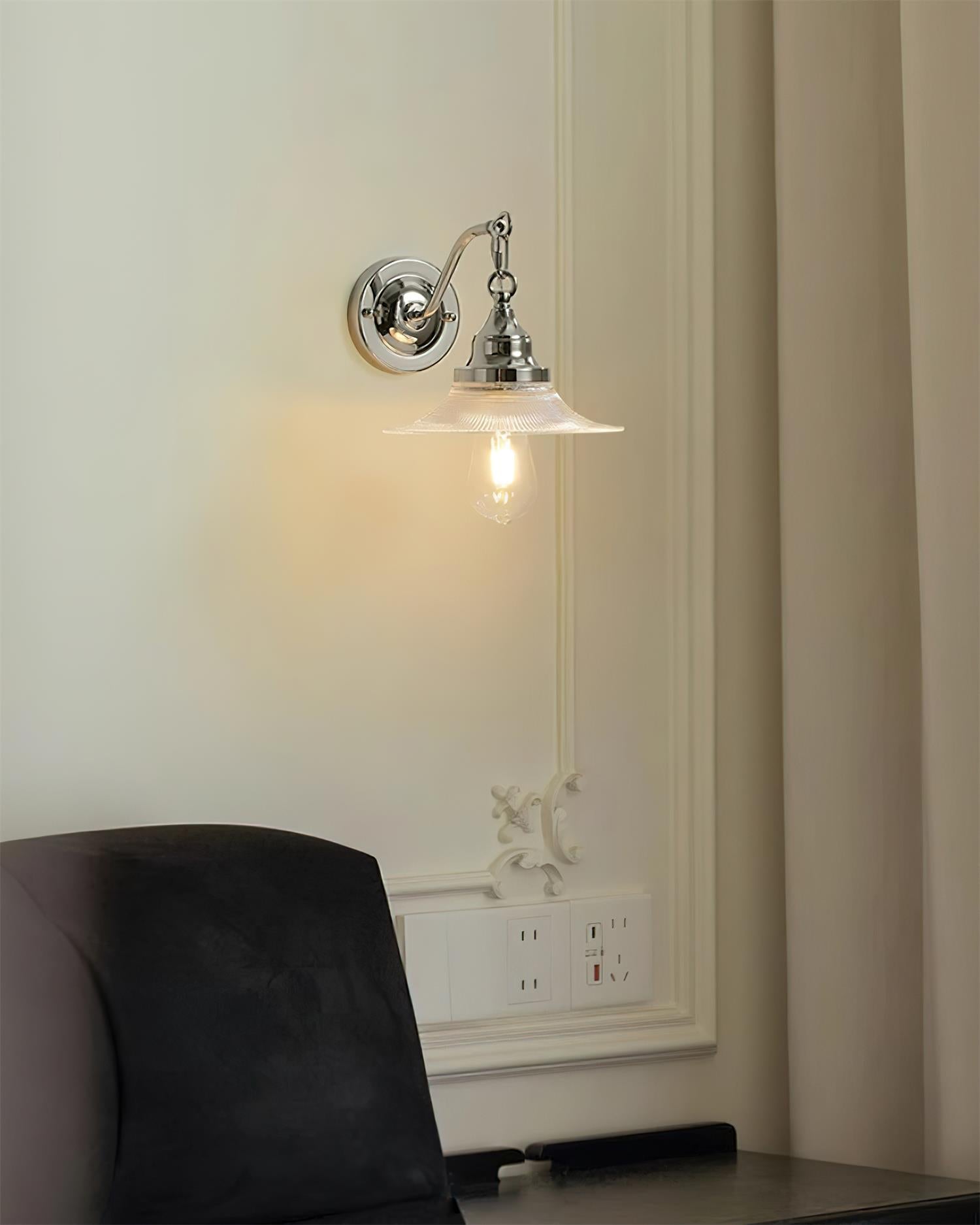 Perivo Applique Murale Chrome Poli
