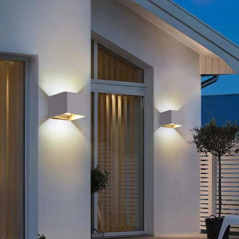 Nexu Applique Murale Carrrée Minimaliste  Intérieur/Extérieur