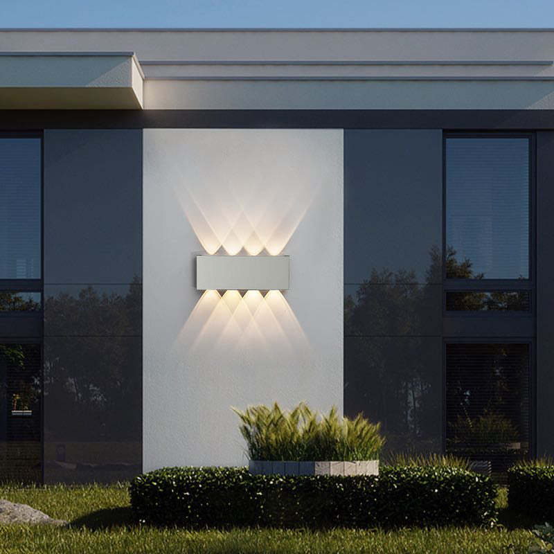 Tronix Applique Murale Rectangulaire Moderne  Noir/Blanc. Corridor