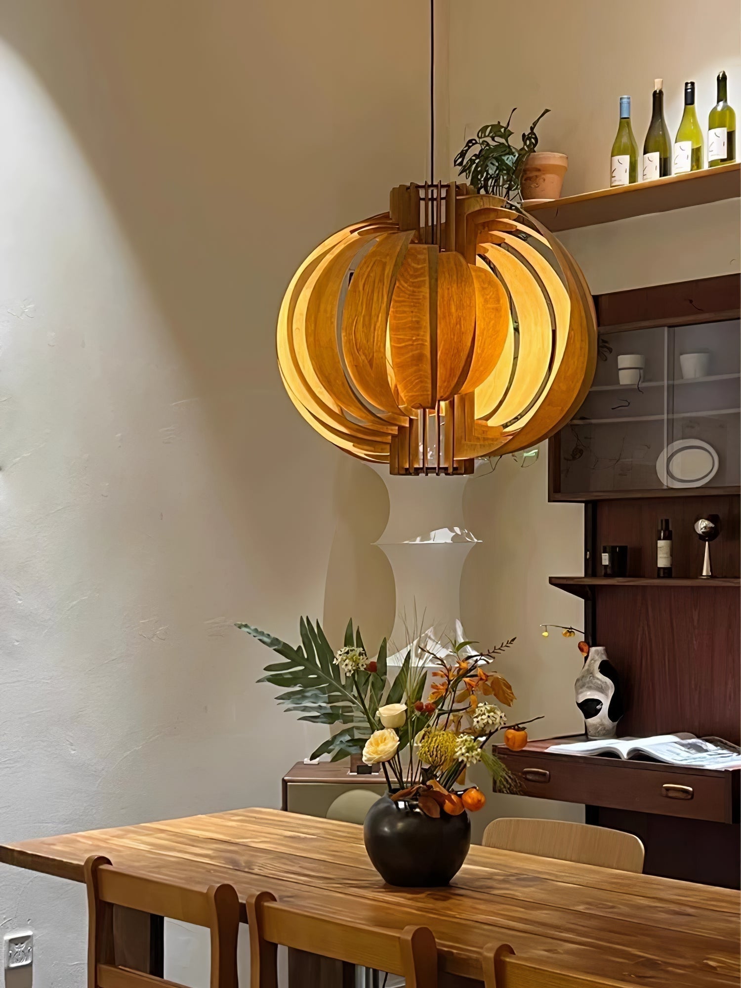 Ivraeus Suspension en Bois Anneau Élégance Premium