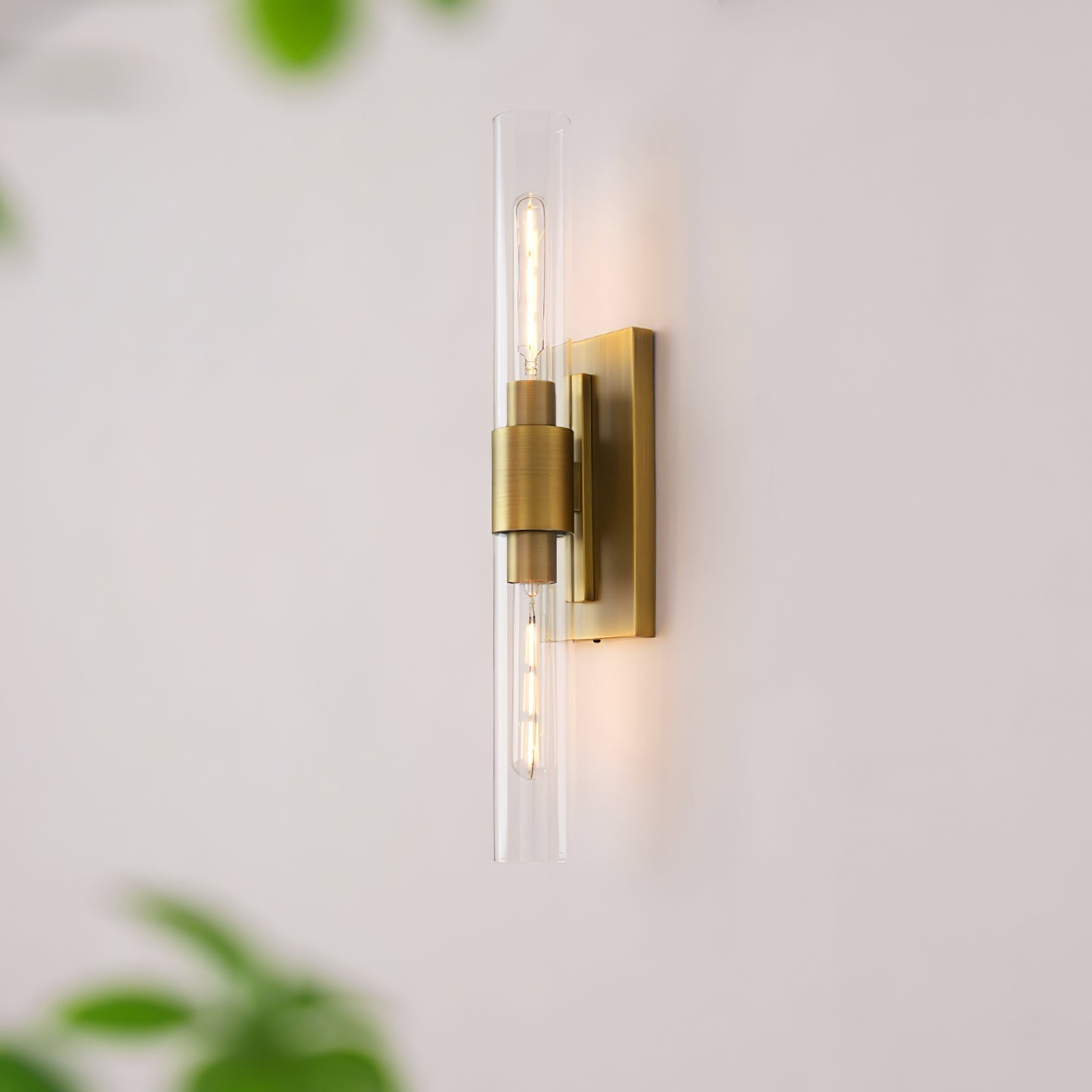 Lumen Applique Murale en Verre Industrielle