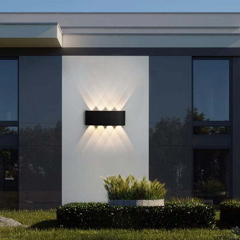 Tronix Applique Murale Rectangulaire Moderne  Noir/Blanc. Corridor