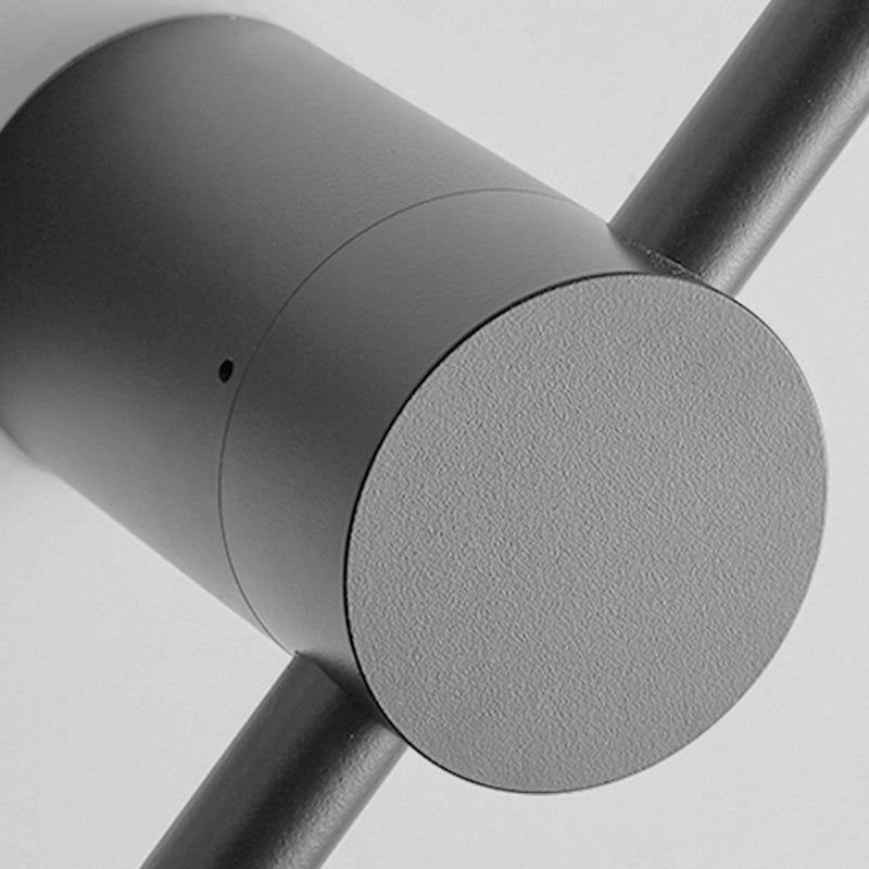 Eonix Applique Murale Intérieure Minimaliste Linéaire LED. Métal. Noir.