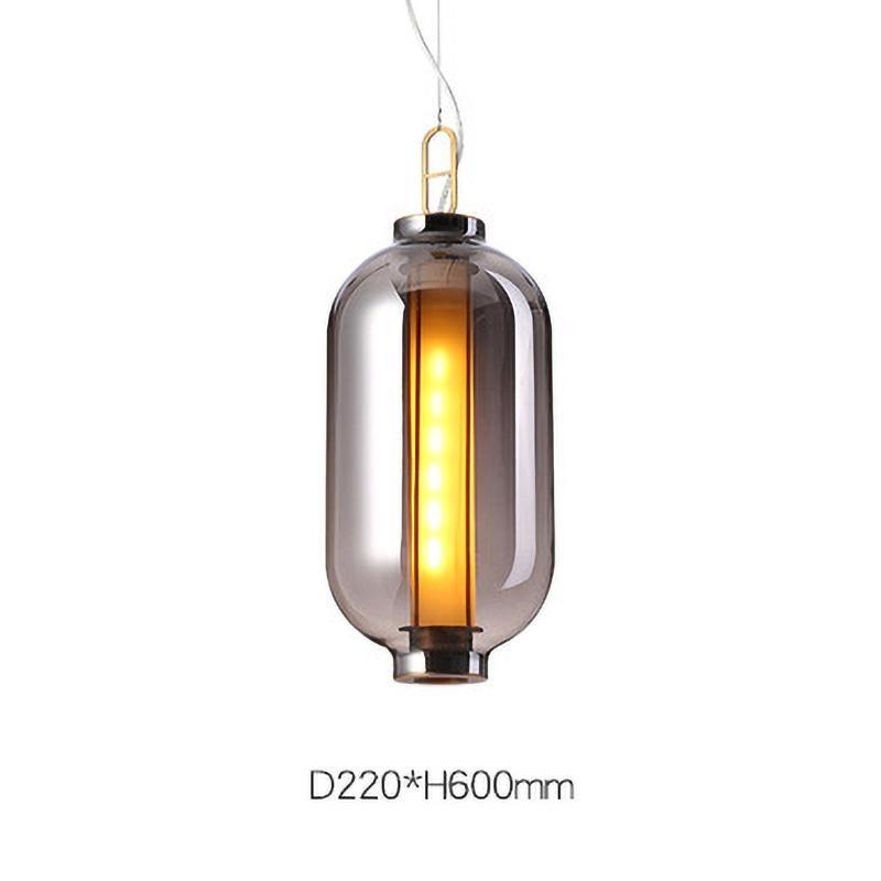Uphaos Suspension Moderne en Verre pour Famille