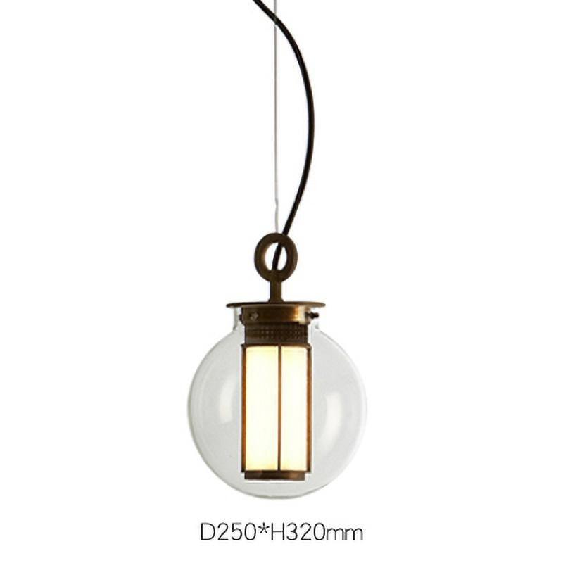 Uphaos Suspension Moderne en Verre pour Famille