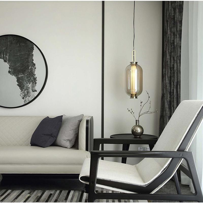Uphaos Suspension Moderne en Verre pour Famille
