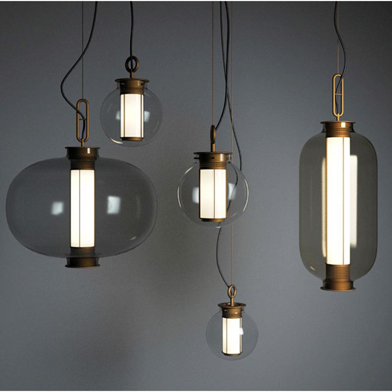 Uphaos Suspension Moderne en Verre pour Famille