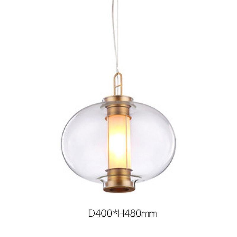 Uphaos Suspension Moderne en Verre pour Famille