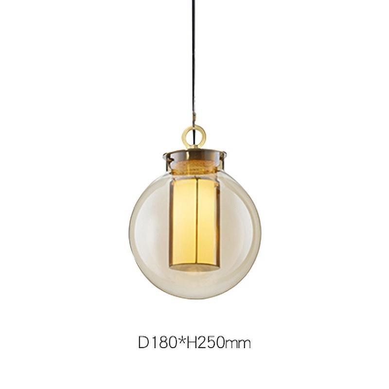 Uphaos Suspension Moderne en Verre pour Famille