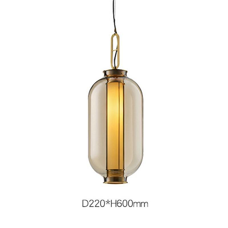 Uphaos Suspension Moderne en Verre pour Famille