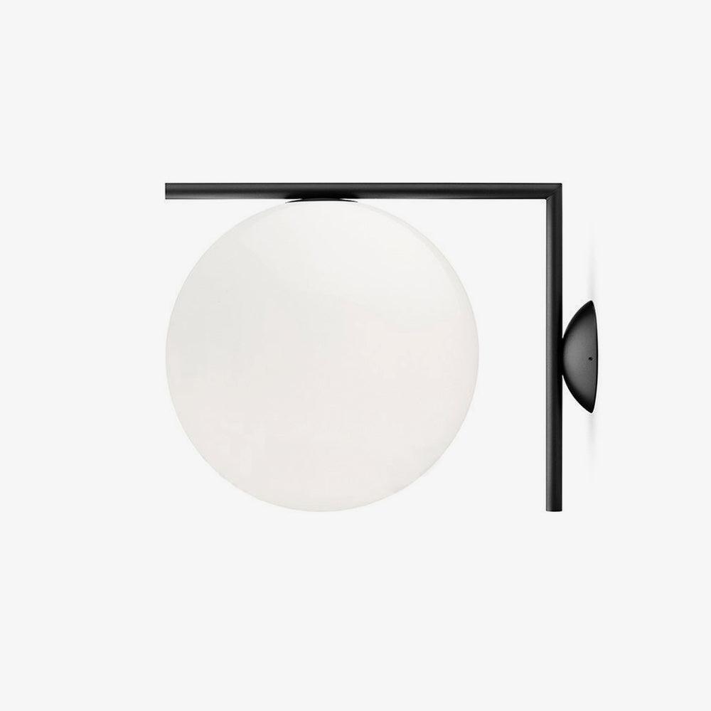Joanna Applique Murale Moderne Minimaliste en Verre Soufflé Opale