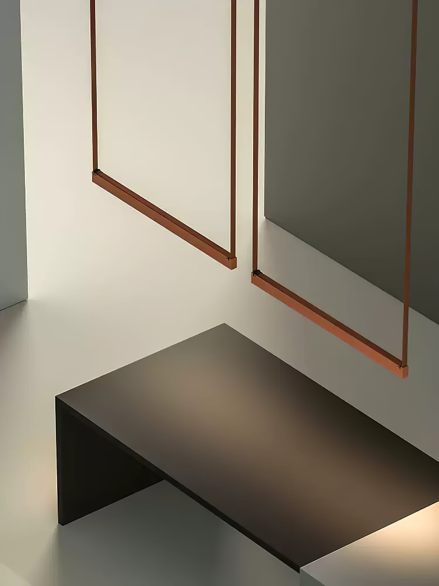 Gideon Suspension Linéaire Minimaliste en Métal