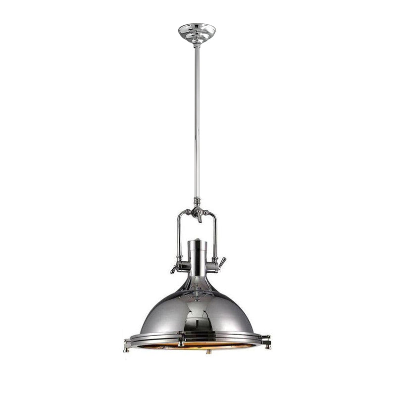 Solara Lampe Suspendue en Laiton Industrielle