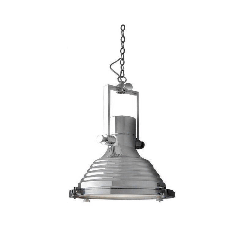 Solara Lampe Suspendue en Laiton Industrielle