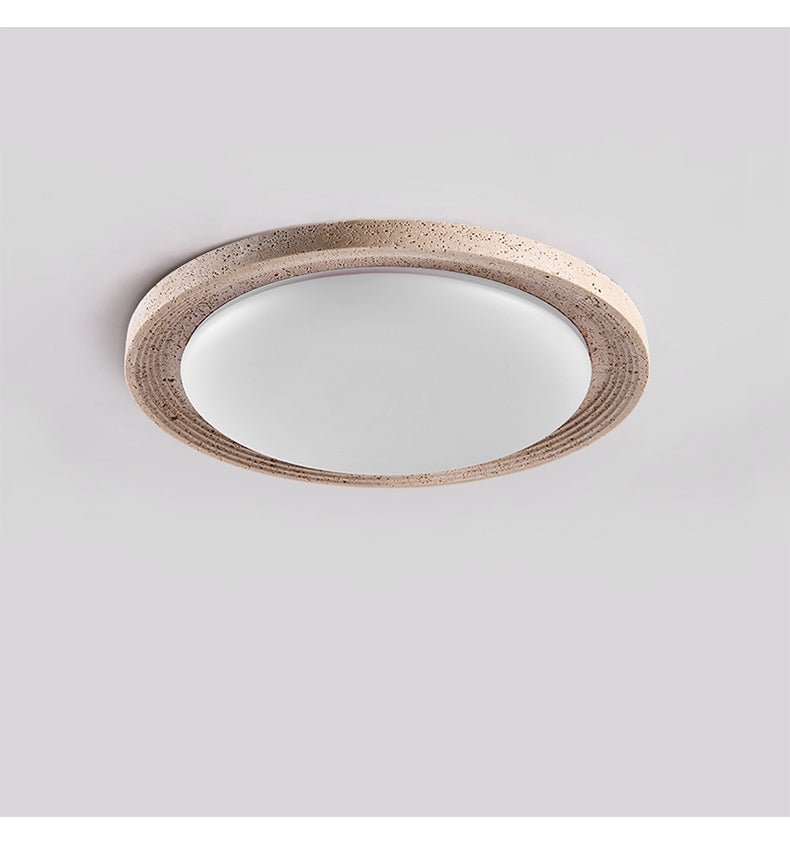 Orinir Lumière de Plafond Minimaliste en Travertin